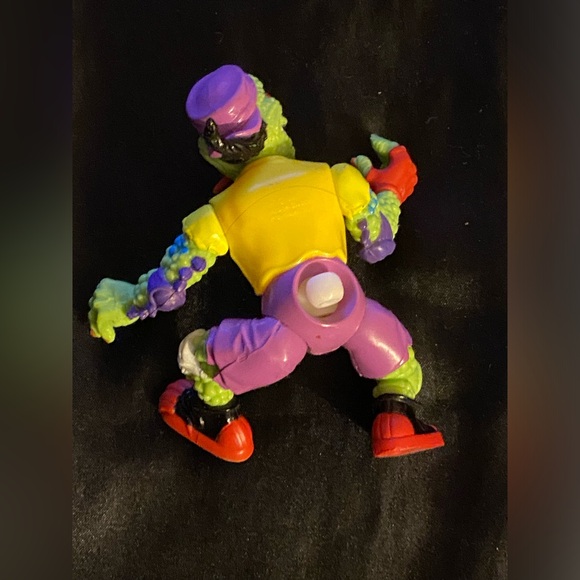 1990 TMNT Mondo Gecko Teenage Mutant Ninja Turtles Playmates Vintage Figure Toy - Picture 2 of 3